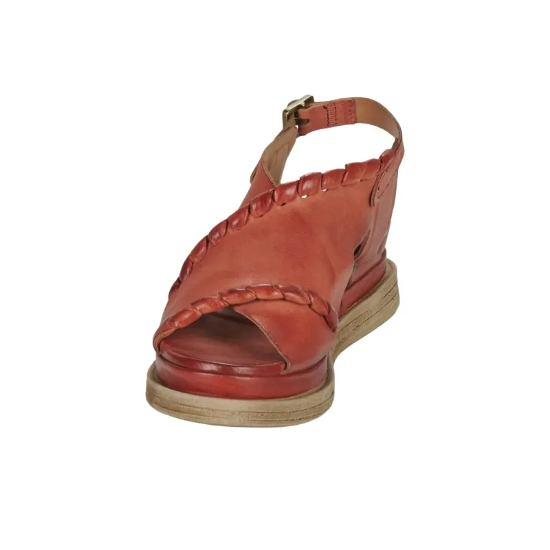 AirStep LAGOS 2.0 COUTURE One Strap Sandals 6cm Women's Red-2
