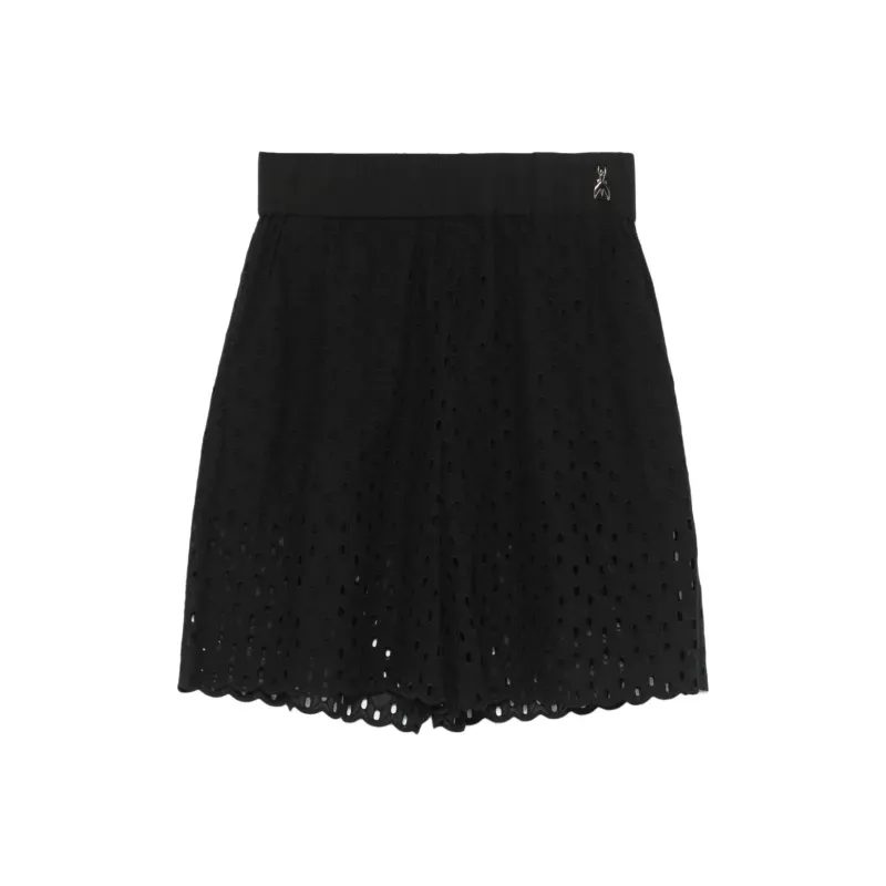 Patrizia Pepe Broderie anglaise Shorts-0