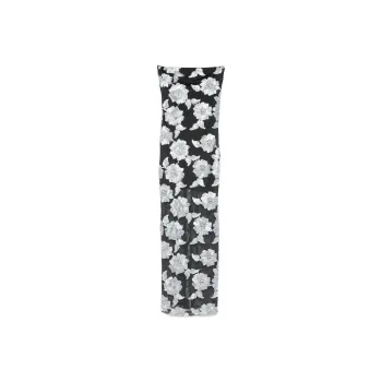 Rotate Flower Strapless Maxi Dress