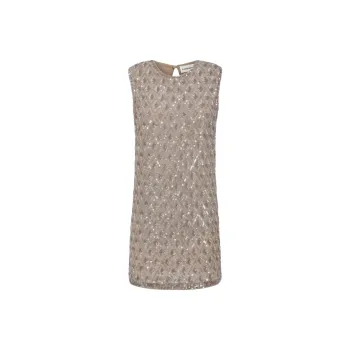 PAROSH Sleeveless Dress Women's Beige