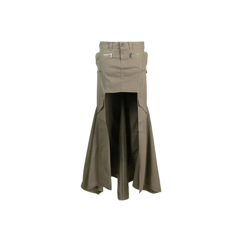 COPERNI Paneled Cargo Maxi Skirt 'Khaki'-0