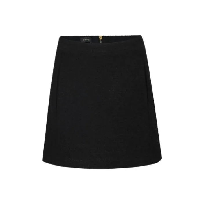 PINKO Casual Short Skirts Women's Black-0