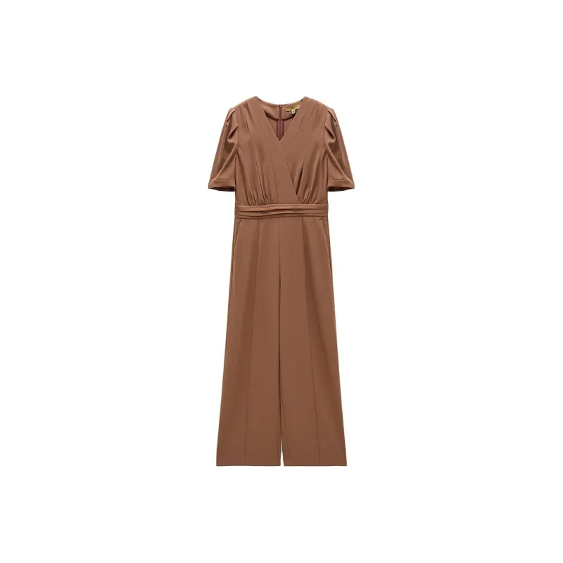 INSUN Jumpsuits Women's Caramel-0
