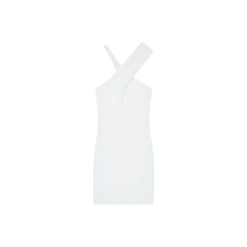 COURREGES Criss cross Jersey Mini Dress
