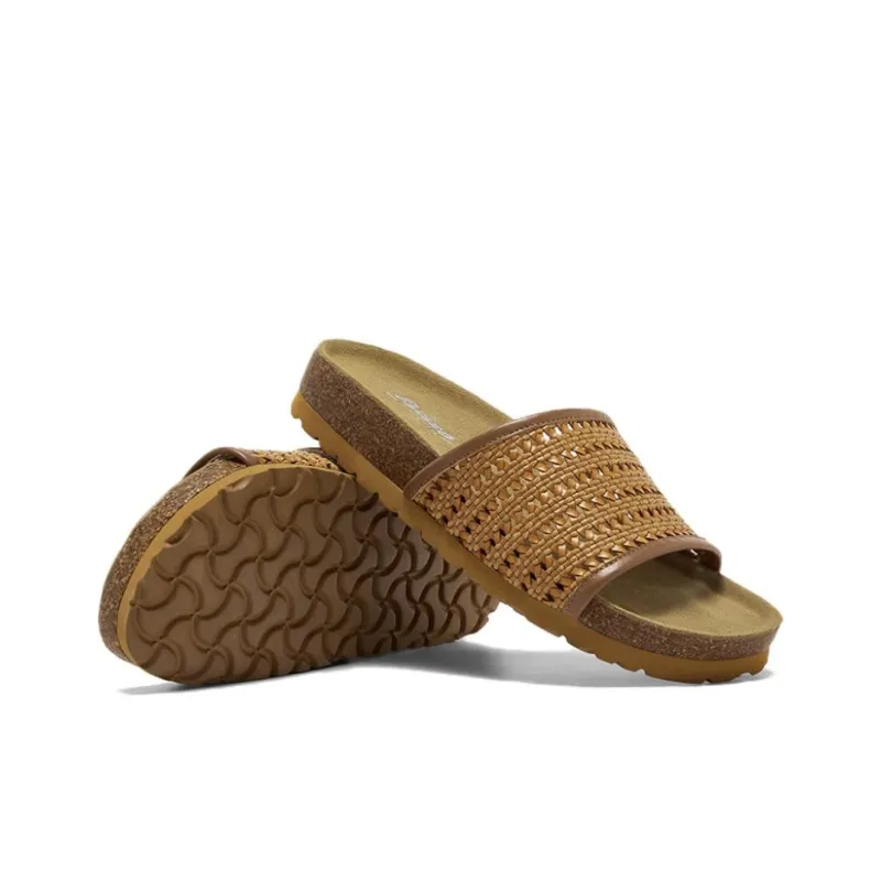 BATA Slide Slippers Women's Yellow , Yellow-3