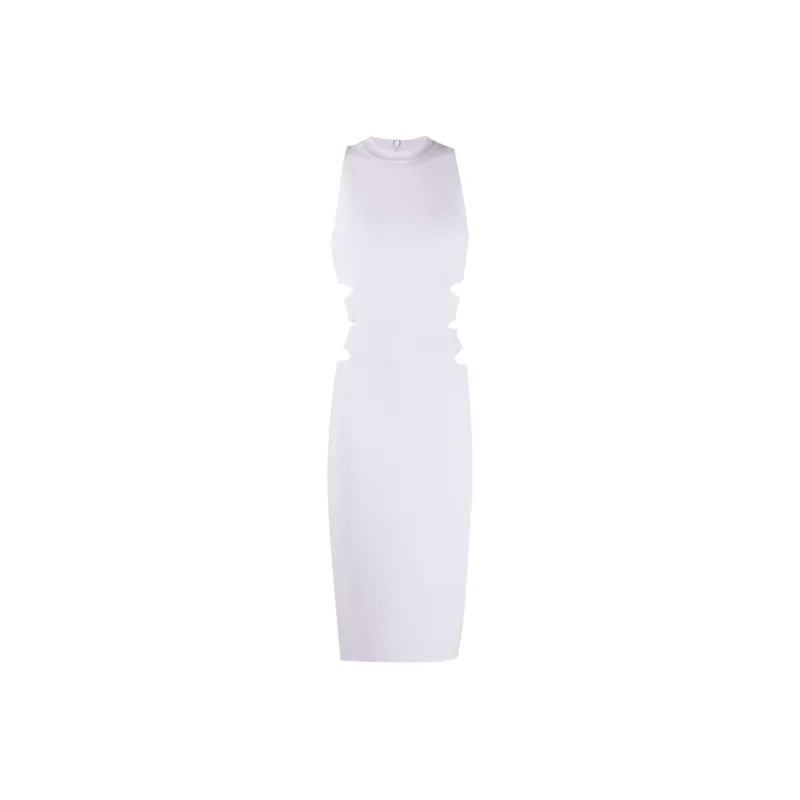 Alaia Sleeveless Dress Women's White-0