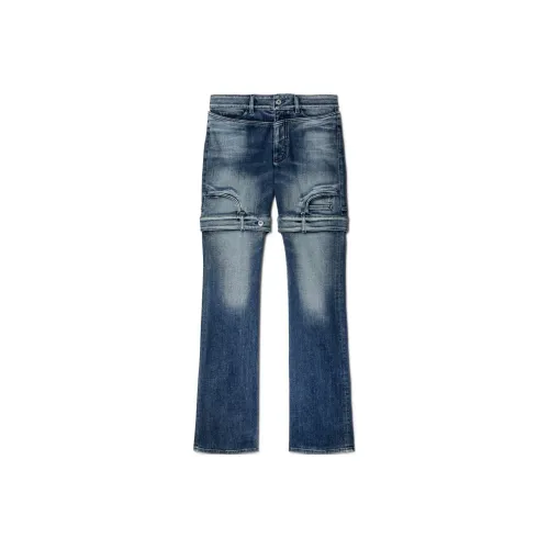OFF WHITE Upside Down Mid Rise Jeans