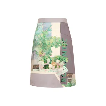 XG Casual Long Skirt Women's Folk Flower