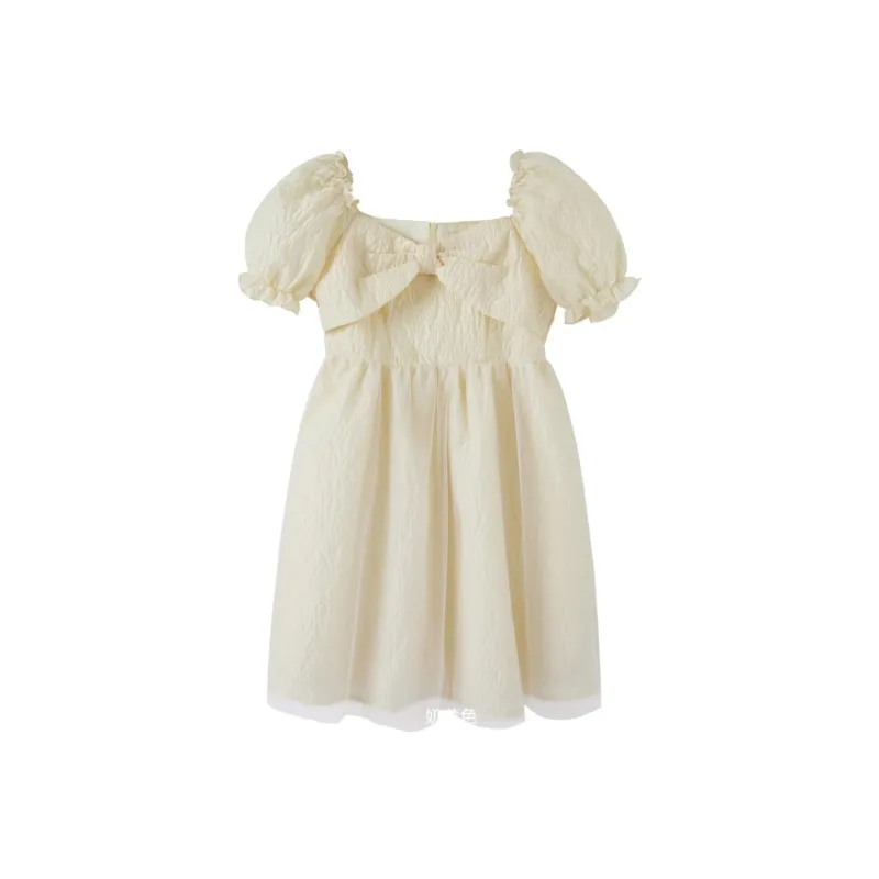Incolore Short Sleeved Dresses Women's Apricot-0
