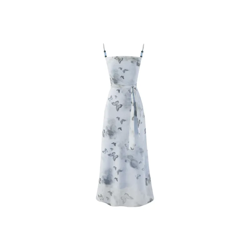 Qiuerle Slip Dresses Women's-0