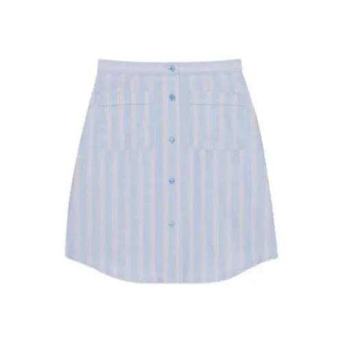 GUCCI Casual Short Skirts Women's Blue