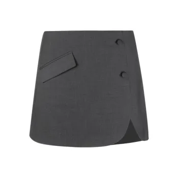 Reformation Casual Short Skirts Women's Gray