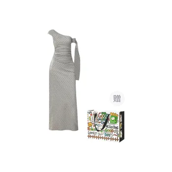 OURUOKE Sleeveless Dress Women's