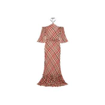 BODE Long Sleeved Dresses Women's Red