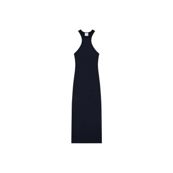 COURREGES Scuba Rib Knit Dress