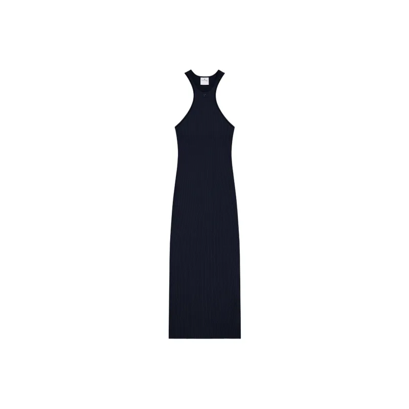 COURREGES Scuba Rib Knit Dress-0