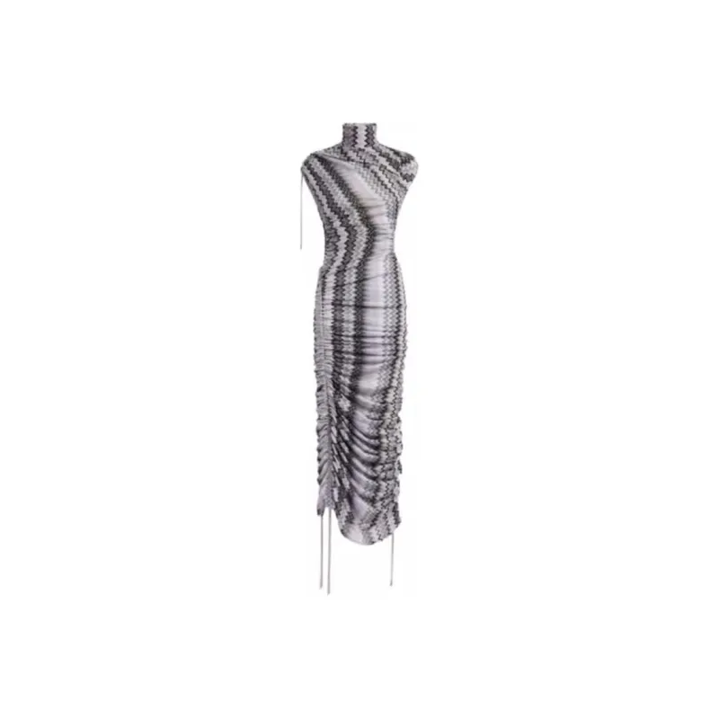 MISSONI Sleeveless Dress Women's Gray-0