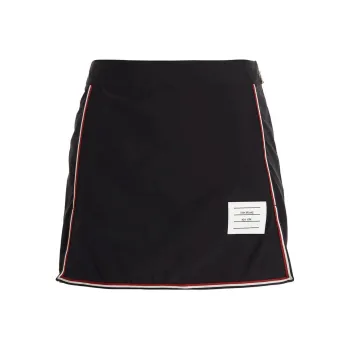 THOM BROWNE Rwb Golf Mini Skirt