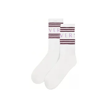 VERSACE Mid-Calf Socks Men's 1 Pack White