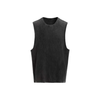 ZARA Tank Tops Men Coal Gray