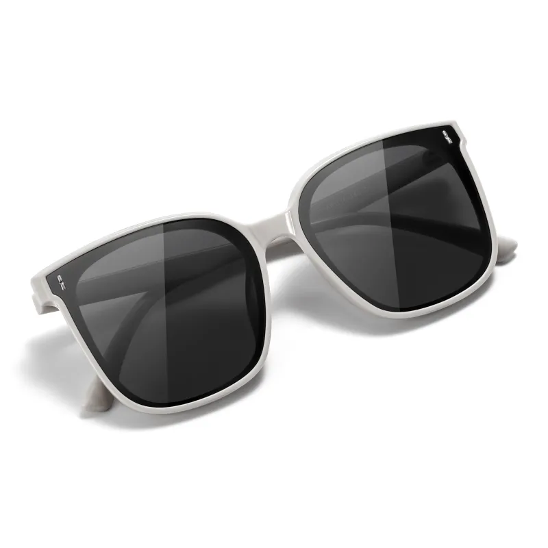 LASHION TR/Memory Plastic Square Sunglasses Unisex-17