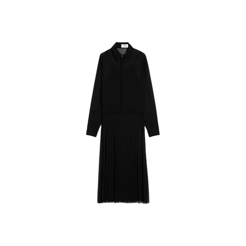 AMIPARIS Pleated Maxi Dress-0