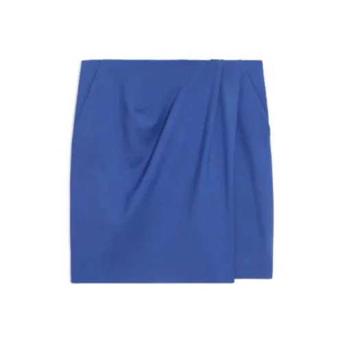 THEORY Theory X Lucas Ossendrijver Casual Short Skirts Women's Blue
