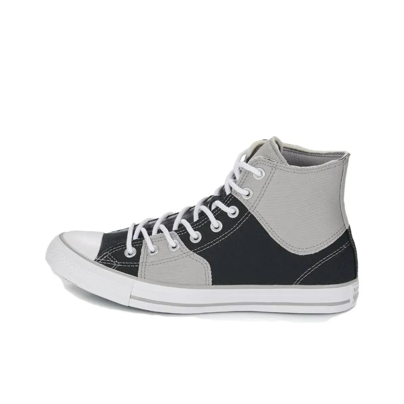 Converse All Star Chuck Taylor Anti Slip Wear Resistant High Top Canvas Shoes Men's Black Gray-0