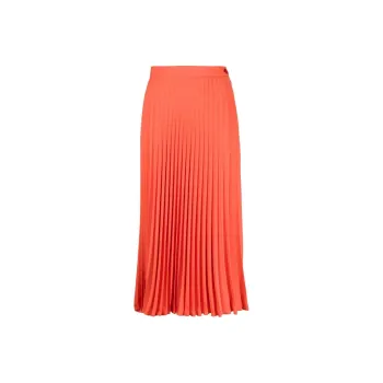 MM6 Maison Margiela High Waist Pleated Skirt