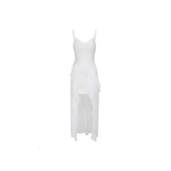 Local Gal Slip Dresses Women's White