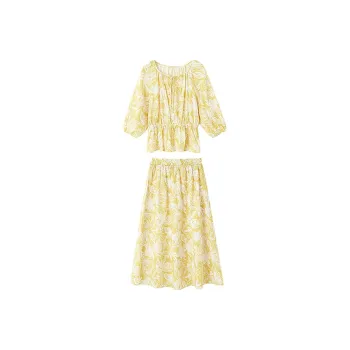 【dme】 Short Sleeved Dress Women's