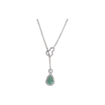 Bubble Scallops Ice Glutinous Jadeite Necklaces Women's