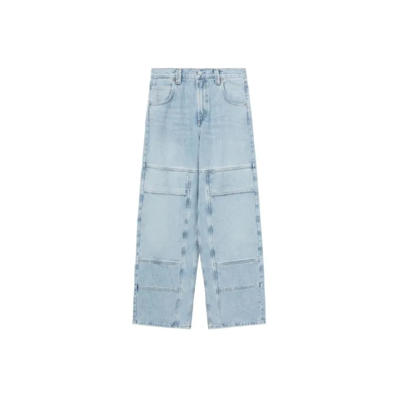 AGOLDE Tanis High rise Wide leg Jeans-0