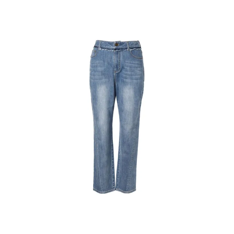 XII BASKET Jeans Women's Blue-0