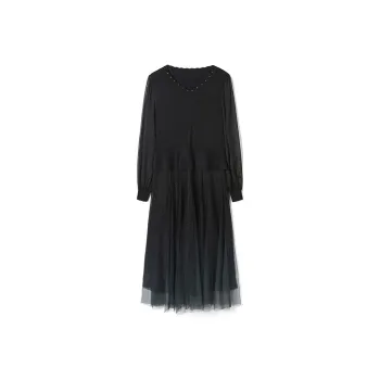 Mapping Long Sleeved Dress Women's