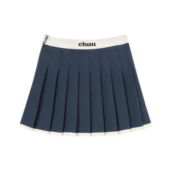 CHUU Casual Short Skirts Women's Navy Blue