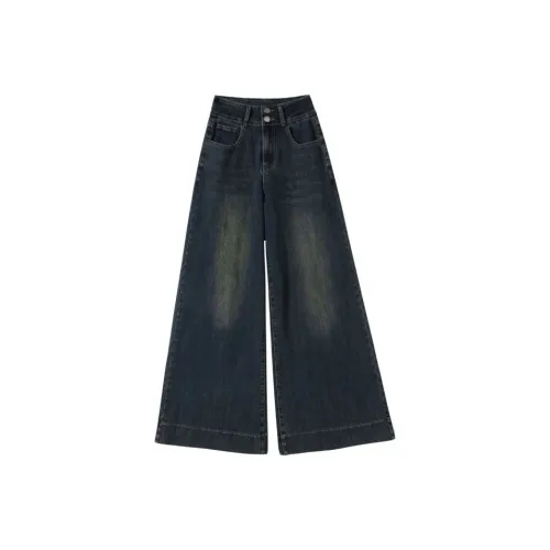 MADALLO Jeans Fall Women's Nostalgic Blue