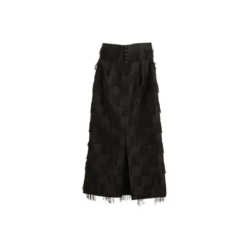 PUBLIC TOKYO Casual Long Skirts Women's Black-0