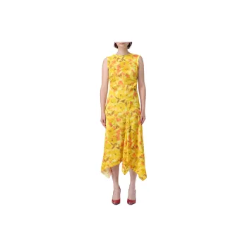 Acne Studios All Over Floral Printed Dress