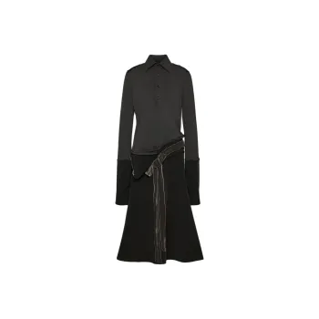 Maison Margiela Panelled Midi Dress