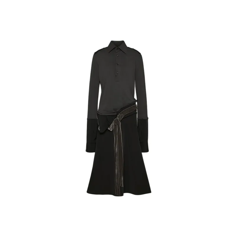Maison Margiela Panelled Midi Dress-0