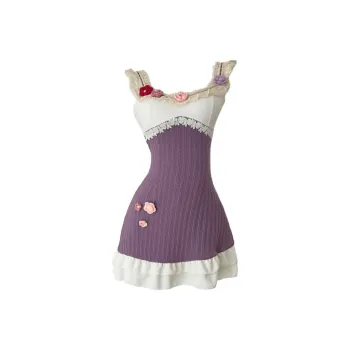 BEAUTIFUL CONFESSION Slip Dress Women's Purple