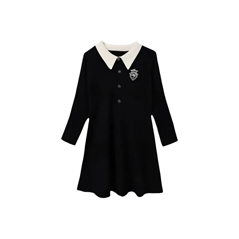 CZMO Long Sleeved Dress Women's Black-0