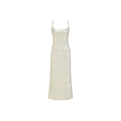 TAMMY TANGS Slip Dresses Women's Apricot