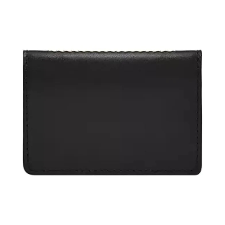 FOSSIL Leather Wallet Men's Black-1