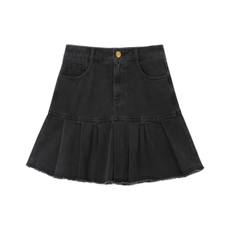 EICHITOO Casual Short Skirts Women's Dark Gray-0