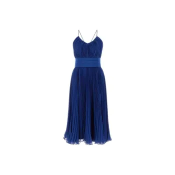 MaxMara Pleated Sleeveless Dress