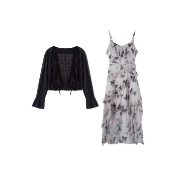 Local Gal Skirt Set Women's Black