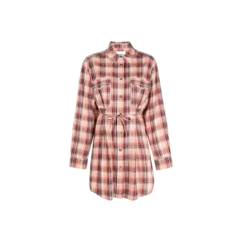 ISABEL MARANT ETOILE Long Sleeved Dress Women's Light Orange