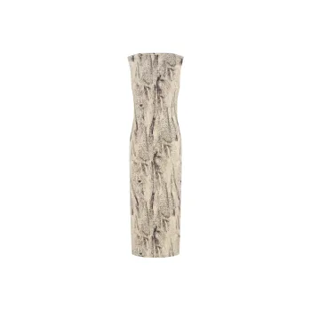 WITH JEAN FW24 Syros Midi Dress Sleeveless Dress Women's Musa/Multicolor